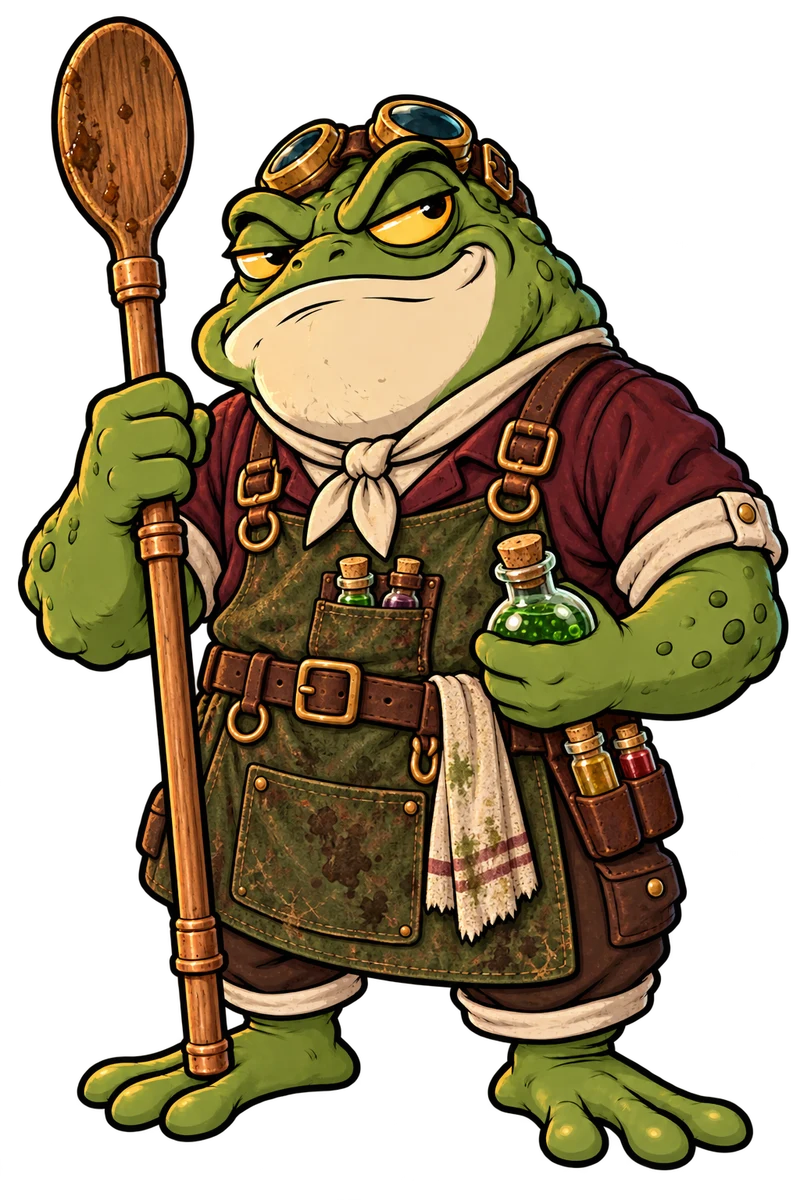 Bogg, the mischievous swamp brewer
